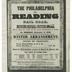 Philadelphia and Reading Rail Road opening announcement photograph, [1839] 