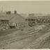 Reading Railroad yard northeast view from Berks Street photograph