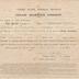 Jeremiah Royer memorial military service certificate, 1894, and supporting materials
