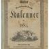 Unser Pennsylvanisch-Deutsch Kalenner, 1885 [Our Pennsylvania-German Almanac]