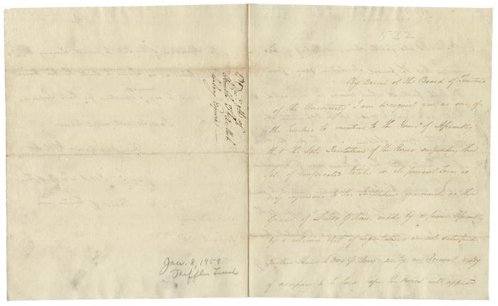 Joseph Reed letter to Frederick A. Muhlenberg, 1778-12-08