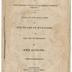 Constitution of the Indigent Widows' and Single Women's Society of Philadelphia, 1828