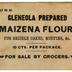 Gleneola Prepared Maizena Flour trade card