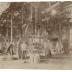 J. G. Brill Company plant interior with workmen operating press, photograph