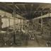 J. G. Brill Company plant interior with wagons, photograph