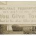 J. G. Brill Company billboard "Welfare Federation," photograph