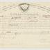 114th Regiment of Pennsylvania Volunteers Isaac Fox military certificates, 1864