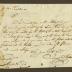 James Hoban letter to John Templeman, April 30th, 1794 