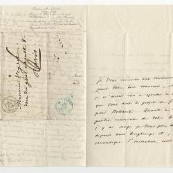 Frédéric Chopin correspondence with George Sand [Amantine-Lucile-Aurore Dudevant], June 19, 18--