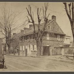 The Wister House.  Germantown photograph, undated