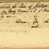 Receipt for goods traded with Native American: "Sep…3 Received the Sum of Sixteen Shillings & 8, etc" Andreas the Indian