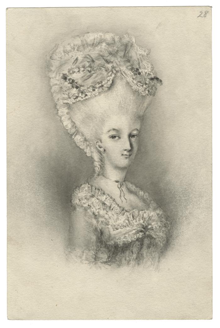Mrs. Margaret [Peggy] Shippen Arnold watercolor [Image 1]