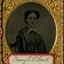 Fanny C. L. Smith cased tintype portrait, 1860