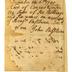 Conrad Weiser account and receipt for the Government of Virginia, 1745