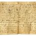 Adam Ulrich: Receipt (November 29, 1749); Conrad Weiser: Notes from Six Nations meeting (undated)