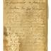 Adam Ulrich: Receipt (November 29, 1749); Conrad Weiser: Notes from Six Nations meeting (undated)