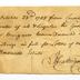 Conrad Weiser letter to William Logan with receipt, 1747-1748