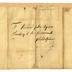 Conrad Weiser to Richard Peters (1754); Conrad Weiser: Bill (undated)