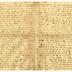 Conrad Weiser: Memorandum regarding a skirmish in Virginia (circa 1742)