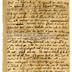 Conrad Weiser letter to the governor of Pennsylvania, circa 1742