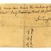 Frederick Weiser: Receipt; Peter Spycker: Receipt (March 10, 1756)