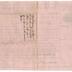 James Buchanan shipping receipt and legal notes, 1859