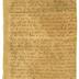 Conrad Weiser to Henry Bouquet: Letter fragment (June 1759)