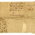 Matthew Lowry testimony (July 16, 1757); Fragment of a cover (July 1757)
