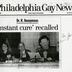 Philadelphia Gay News Dr. Anonymous [John Fryer] article photocopy, [2002]