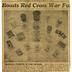 Red Cross food parcels to Allied prisoners of war clippings, 1945