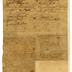 George Shoemaker and Sarah Wall marriage certificate, 1694