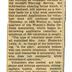 United Service Organization (USO) newspaper clippings about Philadelphia's volunteer effort, 1941