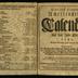 Der Neue hoch Deutsche Americanische Calender, 1791 [The New German-language American Almanac]