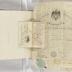Besson family passports, certificates, letters of attorney scrapbook 